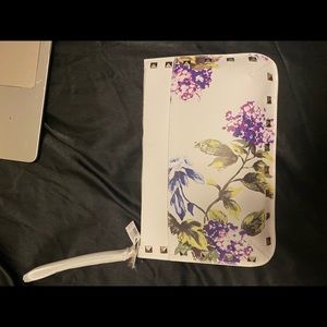 NWT WHBM Floral Wristlet
